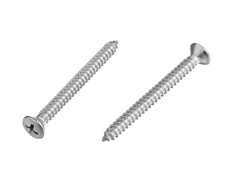 Half-headed self-tapping screw